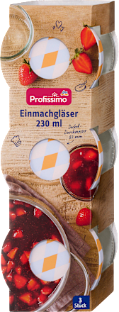 Einmachgläser 230ml Profissimo