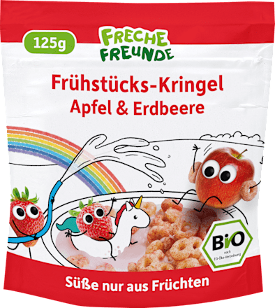 Kindermüsli Apfel & Erdbeere ab 1 Jahr Freche Freunde