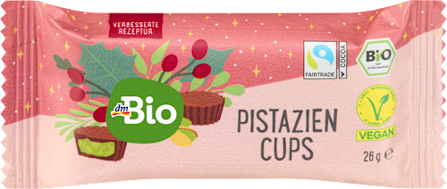 Pistazien Cups, Adventskalender zum Selbstgestalten 2026 dmBio