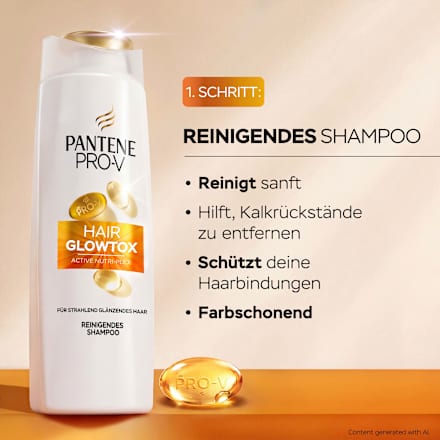 Shampoo Glowtox PANTENE PRO-V