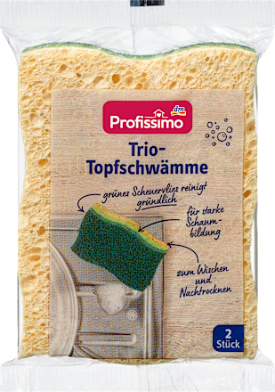 Trio-Topfschwämme Profissimo