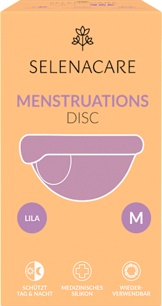 Menstruationsscheibe Lila Gr. M SELENACARE