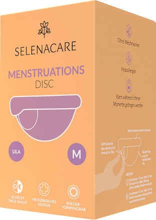 Menstruationsscheibe Lila Gr. M SELENACARE