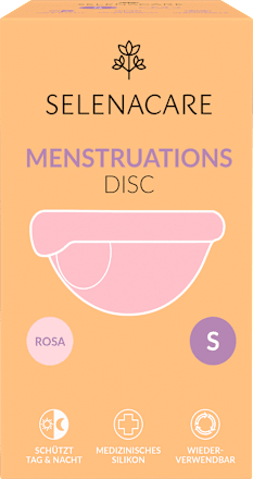 Menstruationsscheibe Rosa Gr. S SELENACARE