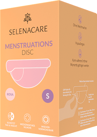 Menstruationsscheibe Rosa Gr. S SELENACARE