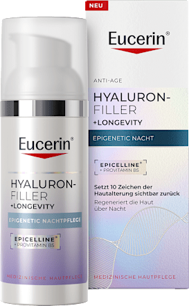 Eucerin Hyaluron-Filler + Longevity Epigenetic Nachtcreme Eucerin