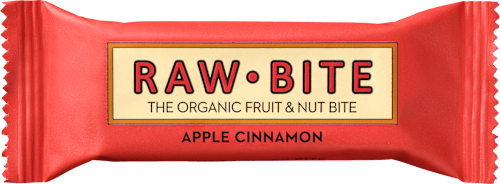Barretta biologica mela e cannella RAW BITE