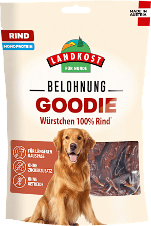 Hundeleckerli Würstchen Rind keine Marke
