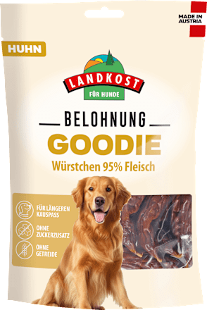 Hundeleckerli Würstchen Huhn keine Marke