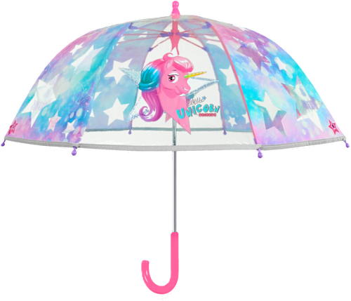 Ombrello manuale unicorno assort. Perletti