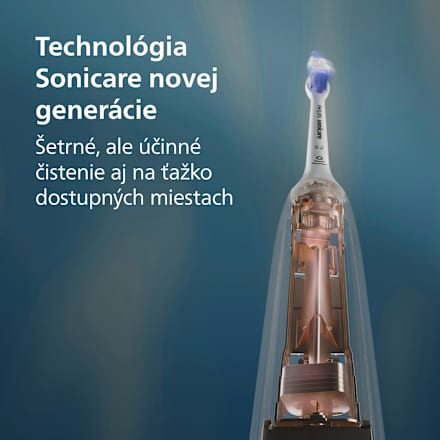 Sonická elektrická zubná kefka 5300, biela Philips Sonicare