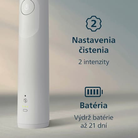 Sonická elektrická zubná kefka 5300, biela Philips Sonicare