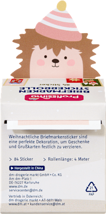 Briefmarken Stickerrolle Profissimo