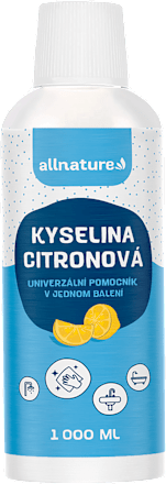 Kyselina citrónová roztok allnature