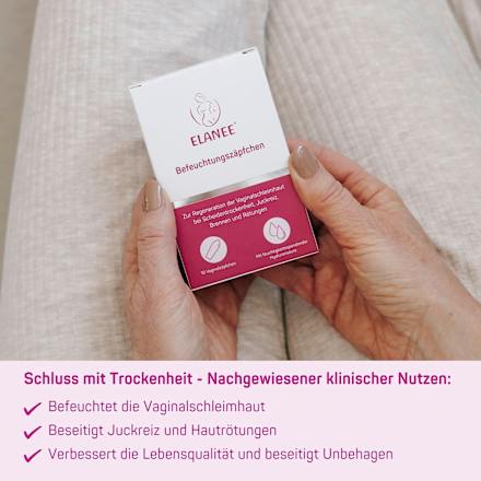 Befeuchtungszäpfchen Elanee