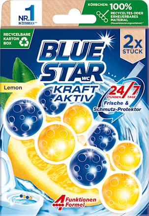 WC-Stein Kraft Aktiv Lemon BLUE STAR