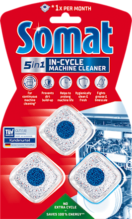 DUO MACHINE CLEANER - tablete za čišćenje mašina za pranje sudova Somat