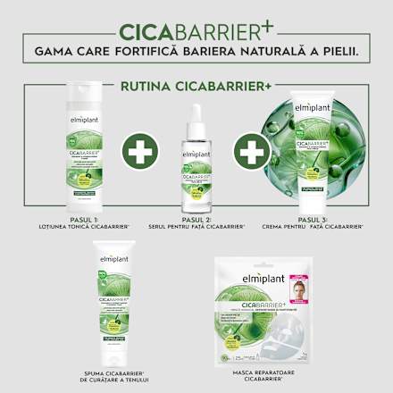 Cremă de față reparatoare și fortifiantă Elmiplant