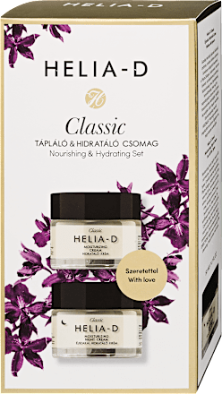 Classic tápláló-hidratáló ajándékcsomag HELIA-D