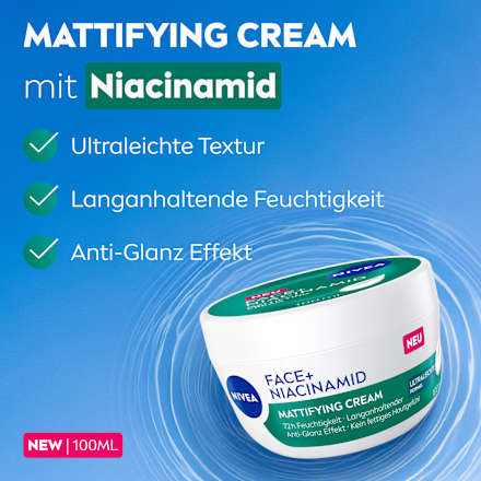 Gesichtscreme Face+ Niacinamid Mattifying NIVEA
