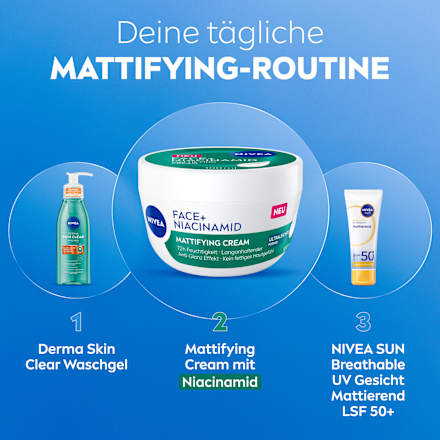 Gesichtscreme Face+ Niacinamid Mattifying NIVEA