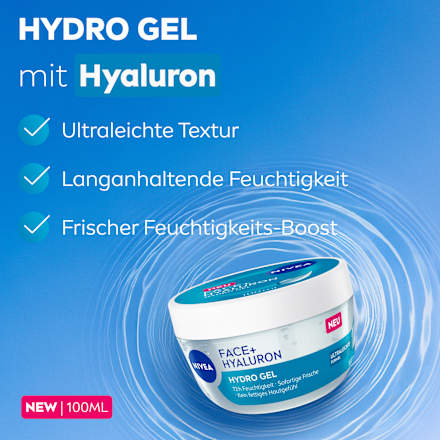 Gesichtscreme Face+ Hyaluron Hydro Gel NIVEA