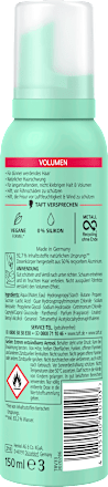 Schaumfestiger Volumen, für dünner werdendes Haar Schwarzkopf taft