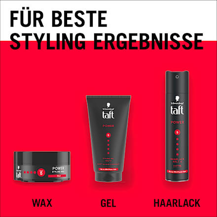 Haarlack POWER Halt 5 Schwarzkopf taft