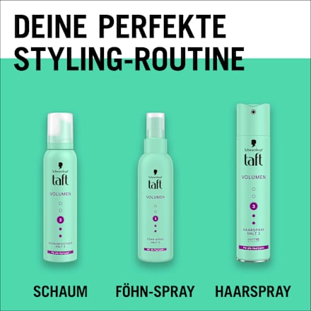 Haarspray VOLUMEN Halt 3 Schwarzkopf taft