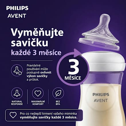 novorozenecká startovní sada Natural Response SCD837/12 PHILIPS AVENT