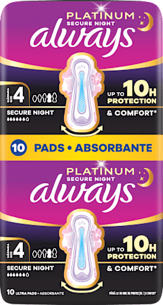 Дамски превръзки Platinum Secure Night always