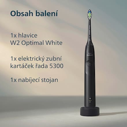 elektrický zubní kartáček 5300 HX7101/01 černý Philips Sonicare