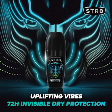 antiperspirant roll-on Wild Beat STR8