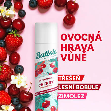 suchý šampon na vlasy Cherry Batiste