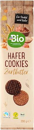 Cookies, Hafer Zartbitter dmBio