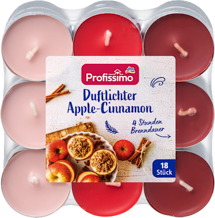 Lumini profumati mela e cannella Profissimo