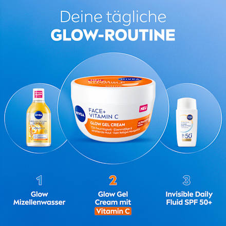 Gesichtscreme Face+ Vitamin C Glow Gel NIVEA