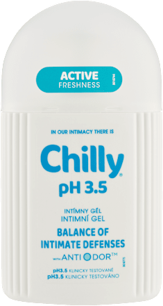 gel na intimní hygienu pH 3,5 Chilly