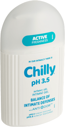 gel na intimní hygienu pH 3,5 Chilly