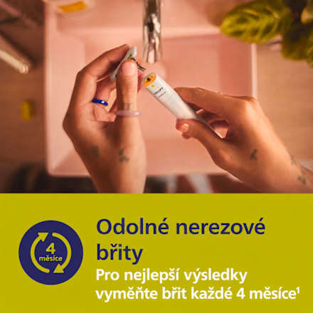 dámský holicí strojek Intimate PHILIPS OneBlade
