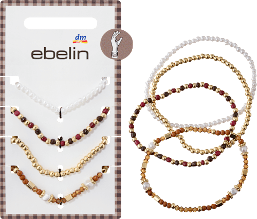 Armbänder mit Perlen ebelin