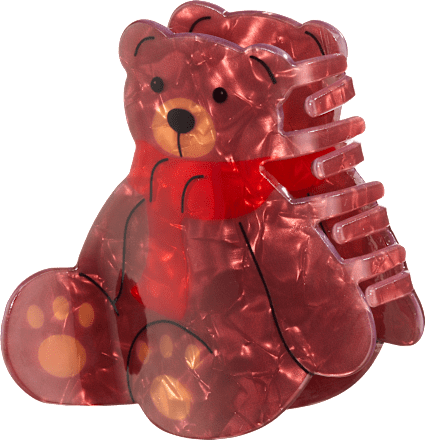 Haarklammer Teddybär, braun ebelin