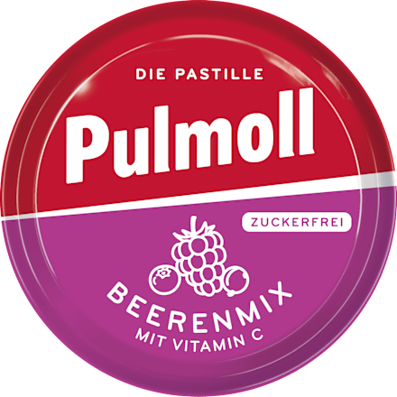 Pastillen, Beerenmix mit Acai, zuckerfrei Pulmoll