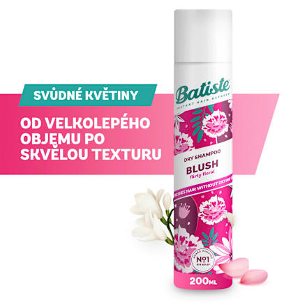 suchý šampon na vlasy Blush Batiste