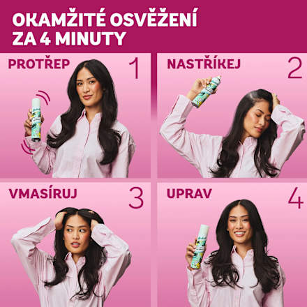 suchý šampon na vlasy Blush Batiste