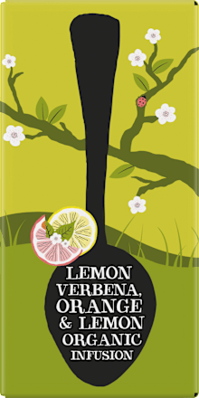 Kräutertee Spring Bloom mit Zitronenverbene, Orange & Zitrone (20 Beutel) Cupper