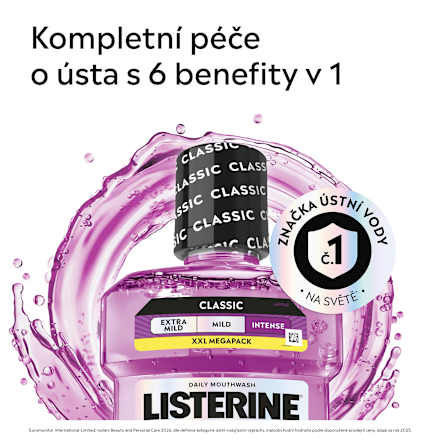 ústní voda Total Care Teeth Protection Listerine