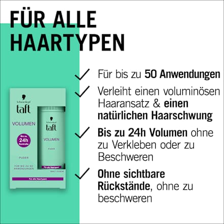 Haarpuder VOLUMEN Schwarzkopf taft
