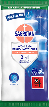 WC-Reinigungstücher Desinfektion Sagrotan