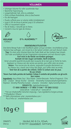 Haarpuder VOLUMEN Schwarzkopf taft